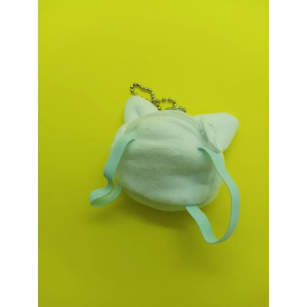Nontan's sister Tartan Mini Pouch keychain.